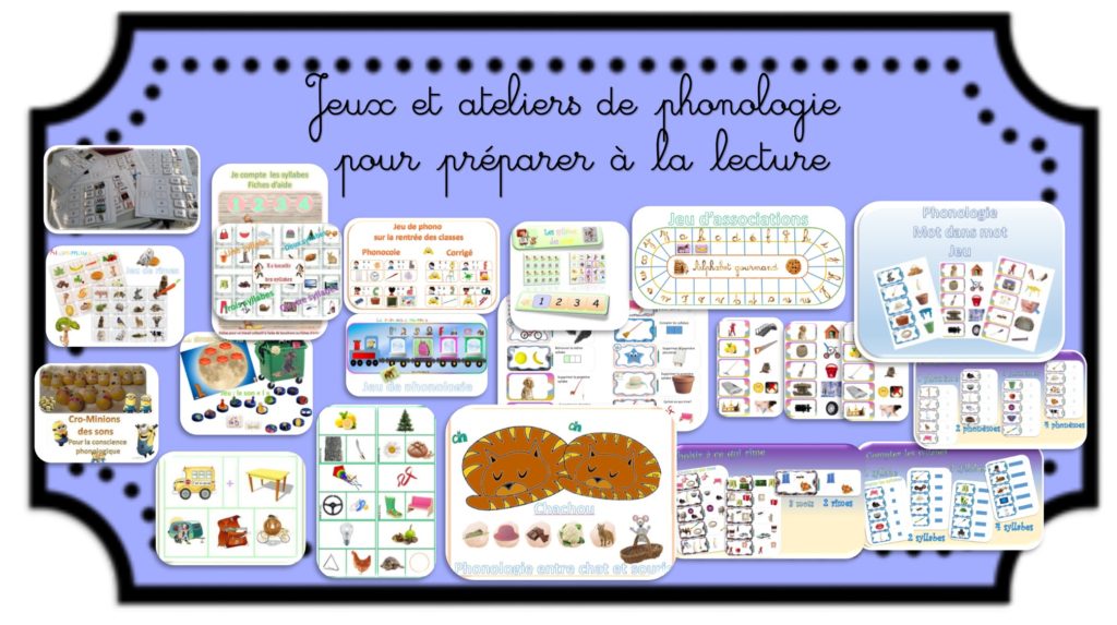Phonologie Des Ateliers Et Des Jeux Pour Preparer A La Lecture Dys E Moi